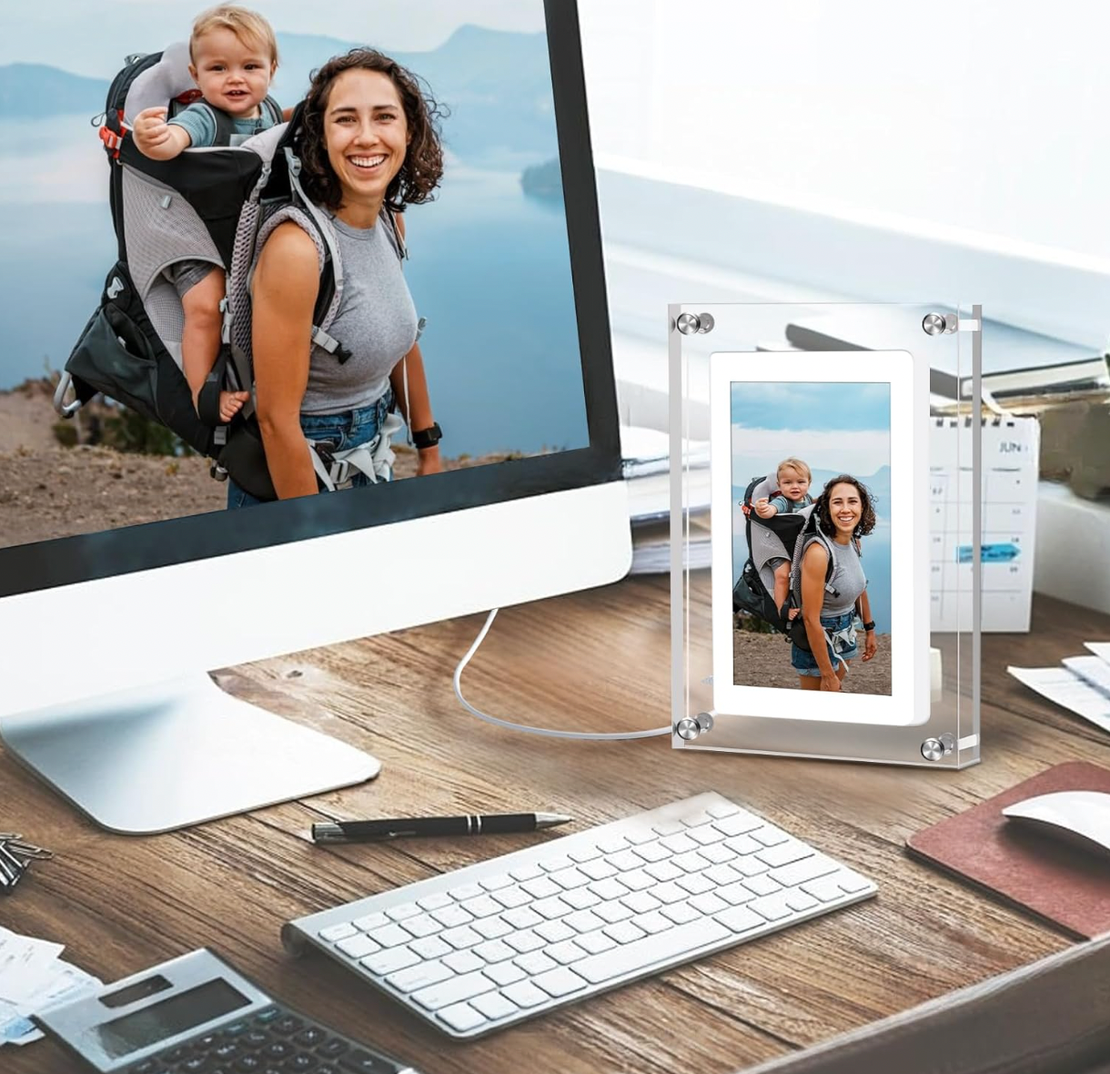Digital video frame
